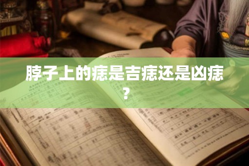 脖子上的痣是吉痣还是凶痣？
