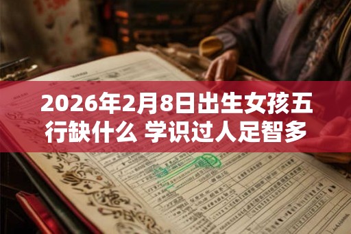 2026年2月8日出生女孩五行缺什么 学识过人足智多谋