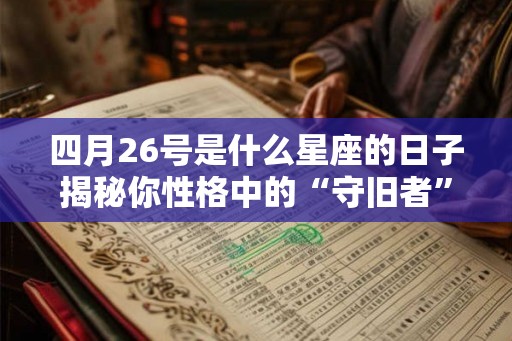 四月26号是什么星座的日子揭秘你性格中的“守旧者”