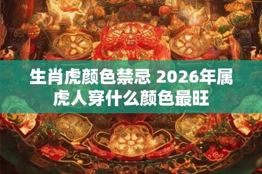 生肖虎颜色禁忌 2026年属虎人穿什么颜色最旺 生肖虎颜色禁忌 2026年属虎人穿什么颜色最旺