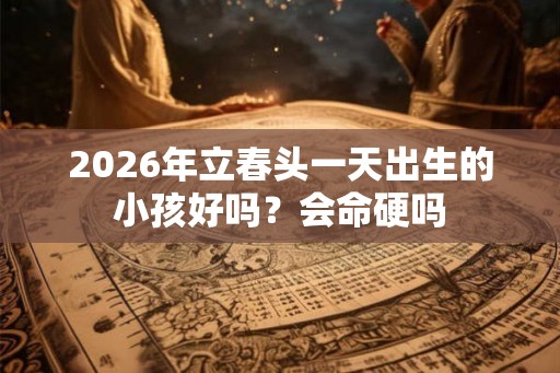 2026年立春头一天出生的小孩好吗?会命硬吗 2026年立春头一天出生的小孩好吗?会命硬吗