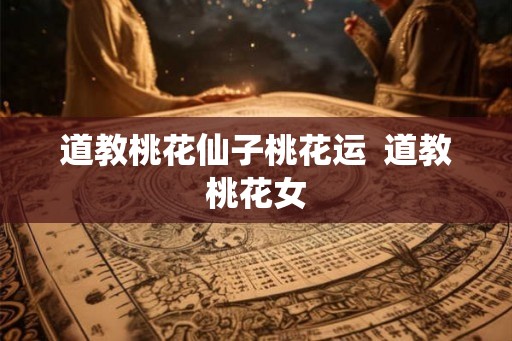道教桃花仙子桃花运  道教桃花女