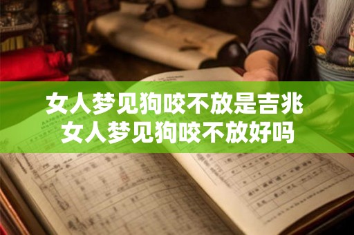 女人梦见狗咬不放是吉兆 女人梦见狗咬不放好吗