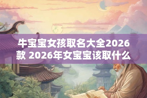 牛宝宝女孩取名大全2026款 2026年女宝宝该取什么名字