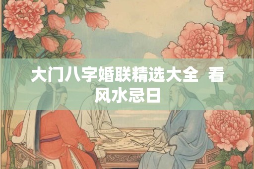大门八字婚联精选大全  看风水忌日