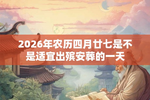 2026年农历四月廿七是不是适宜出殡安葬的一天