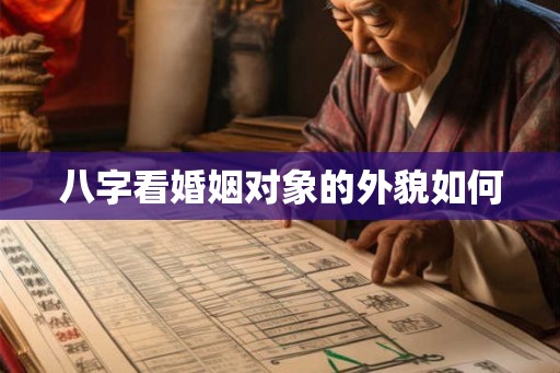 八字看婚姻对象的外貌如何
