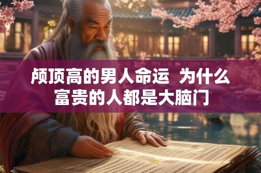 颅顶高的男人命运  为什么富贵的人都是大脑门