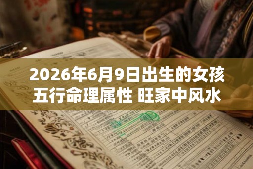 2026年6月9日出生的女孩五行命理属性 旺家中风水好运气