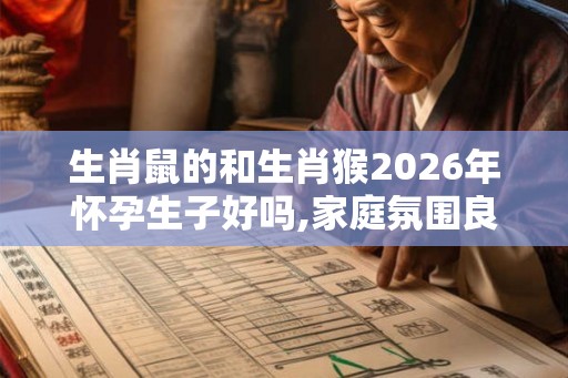 生肖鼠的和生肖猴2026年怀孕生子好吗,家庭氛围良好 生肖鼠的和生肖猴2026年怀孕生子好吗,家庭氛围良好