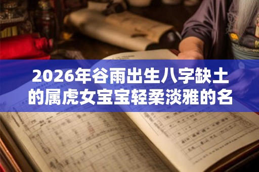 2026年谷雨出生八字缺土的属虎女宝宝轻柔淡雅的名字 2026年谷雨出生八字缺土的属虎女宝宝轻柔淡雅的名字