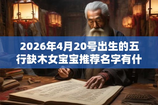 2026年4月20号出生的五行缺木女宝宝推荐名字有什么