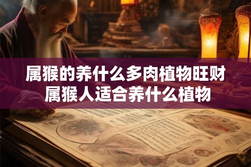 属猴的养什么多肉植物旺财 属猴人适合养什么植物