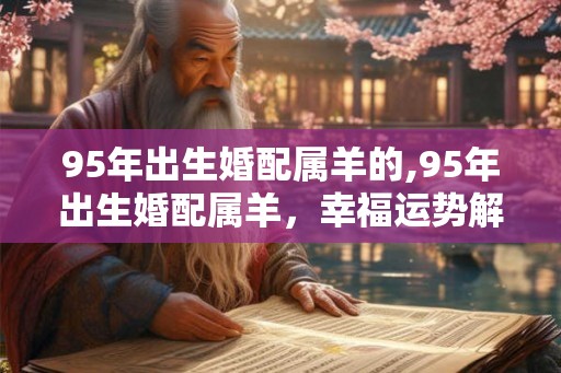 95年出生婚配属羊的,95年出生婚配属羊，幸福运势解析