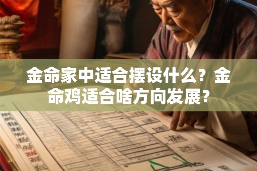 金命家中适合摆设什么？金命鸡适合啥方向发展？