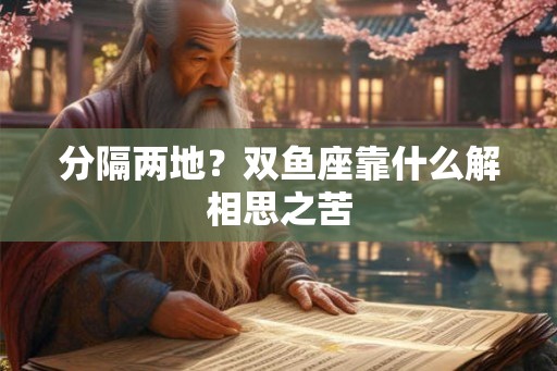 分隔两地?双鱼座靠什么解相思之苦 分隔两地?双鱼座靠什么解相思之苦