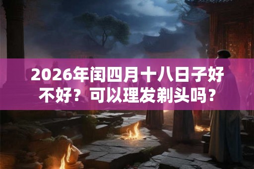 2026年闰四月十八日子好不好？可以理发剃头吗？