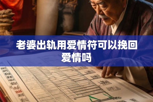 老婆出轨用爱情符可以挽回爱情吗