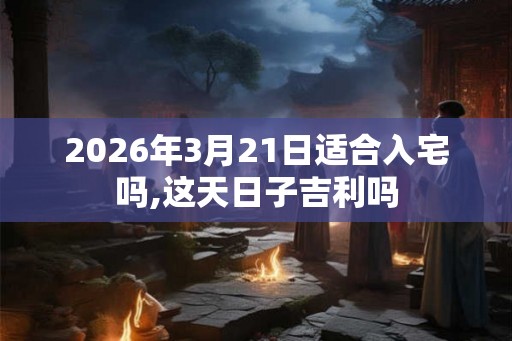 2026年3月21日适合入宅吗,这天日子吉利吗