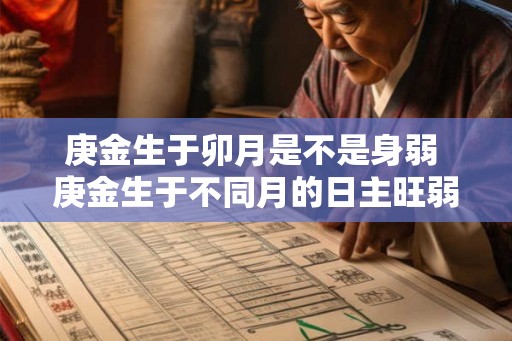 庚金生于卯月是不是身弱 庚金生于不同月的日主旺弱
