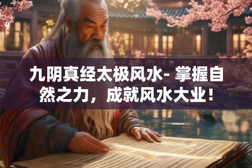 九阴真经太极风水- 掌握自然之力，成就风水大业！