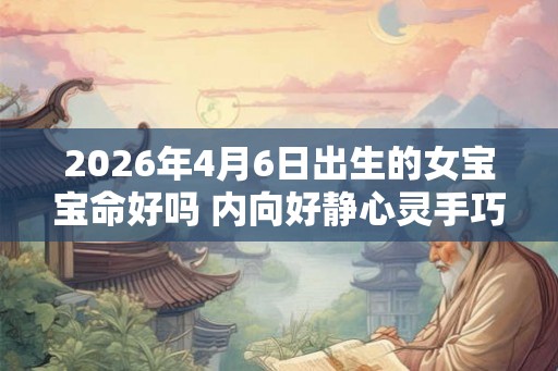 2026年4月6日出生的女宝宝命好吗 内向好静心灵手巧 2026年4月6日出生的女宝宝命好吗 内向好静心灵手巧