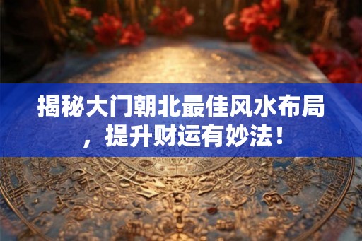 揭秘大门朝北最佳风水布局，提升财运有妙法！