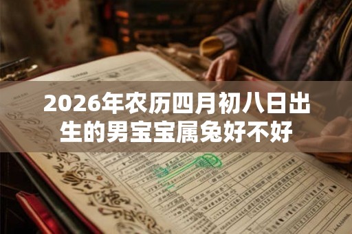 2026年农历四月初八日出生的男宝宝属兔好不好