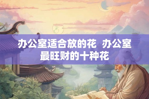 办公室适合放的花  办公室最旺财的十种花