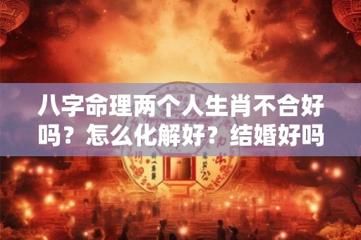 八字命理两个人生肖不合好吗？怎么化解好？结婚好吗？