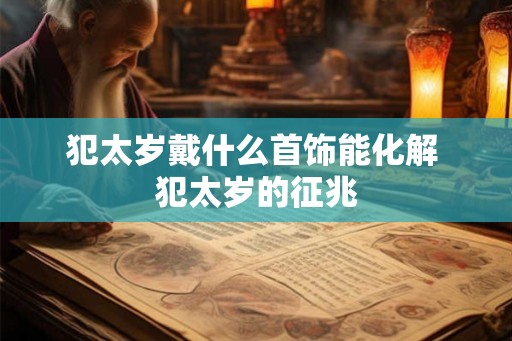 犯太岁戴什么首饰能化解 犯太岁的征兆 犯太岁戴什么首饰能化解 犯太岁的征兆