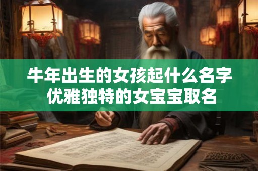 牛年出生的女孩起什么名字 优雅独特的女宝宝取名