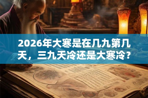 2026年大寒是在几九第几天，三九天冷还是大寒冷？