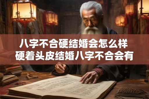 八字不合硬结婚会怎么样 硬着头皮结婚八字不合会有什么后果