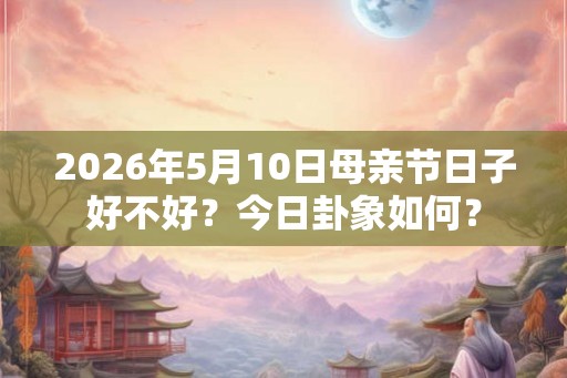 2026年5月10日母亲节日子好不好？今日卦象如何？