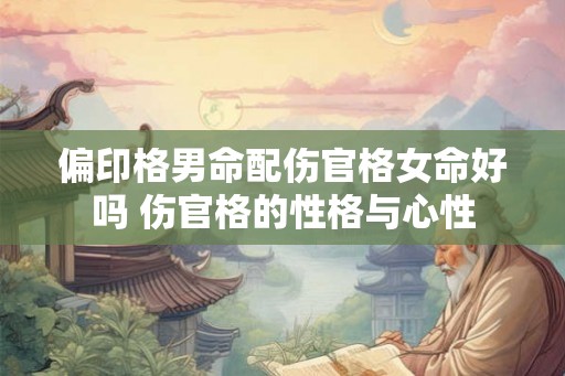 偏印格男命配伤官格女命好吗 伤官格的性格与心性