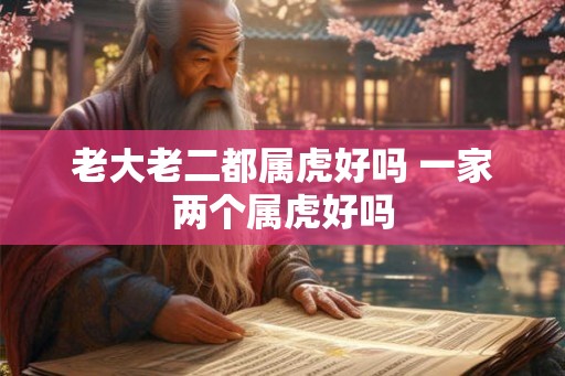 老大老二都属虎好吗 一家两个属虎好吗