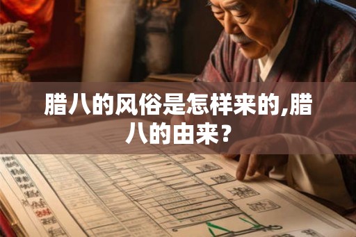 腊八的风俗是怎样来的,腊八的由来？