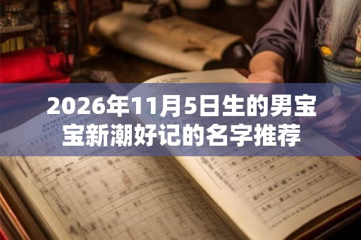 2026年11月5日生的男宝宝新潮好记的名字推荐