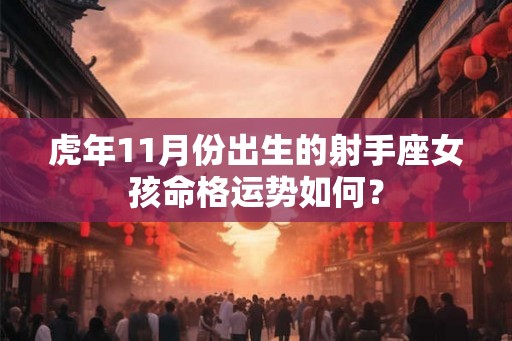 虎年11月份出生的射手座女孩命格运势如何？