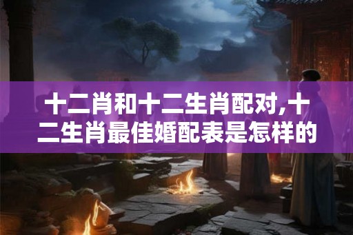十二肖和十二生肖配对,十二生肖最佳婚配表是怎样的？