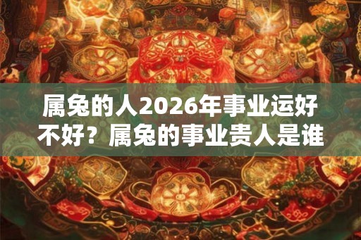 属兔的人2026年事业运好不好？属兔的事业贵人是谁？