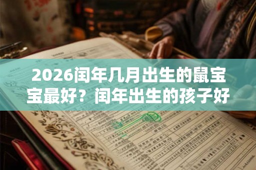 2026闰年几月出生的鼠宝宝最好？闰年出生的孩子好吗？
