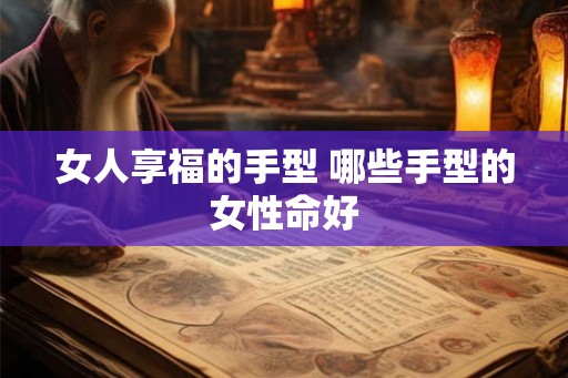女人享福的手型 哪些手型的女性命好