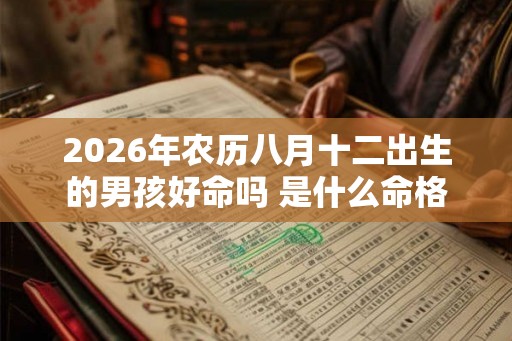 2026年农历八月十二出生的男孩好命吗 是什么命格