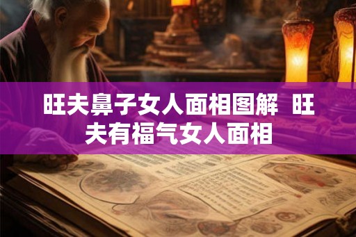 旺夫鼻子女人面相图解  旺夫有福气女人面相