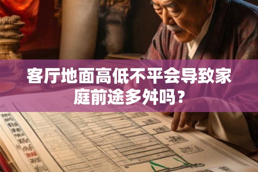 客厅地面高低不平会导致家庭前途多舛吗？