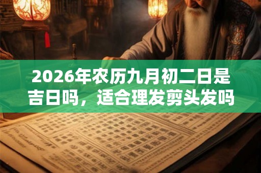 2026年农历九月初二日是吉日吗，适合理发剪头发吗？