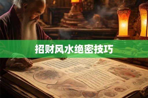 招财风水绝密技巧 招财风水绝密技巧