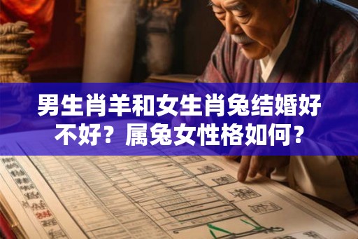 男生肖羊和女生肖兔结婚好不好？属兔女性格如何？
